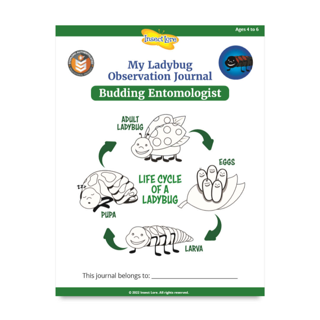 Ladybug Land with Live Larvae and FREE Tube of Ladybug Larvae